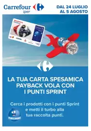 Volantino Carrefour | Punti Sprint Payback Pagina 1