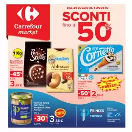 Volantino Carrefour Market Pagina 1
