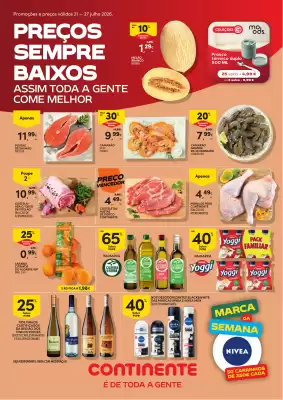 Folheto Continente (válido até 27-07)