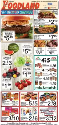 Foodland (valid until 28-07)