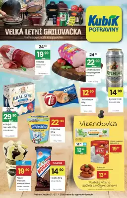 Kubík potraviny leták