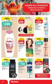 Auchan akciós újság hét 30 Oldal 34