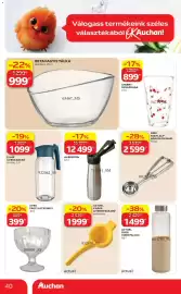 Auchan akciós újság hét 30 Oldal 40