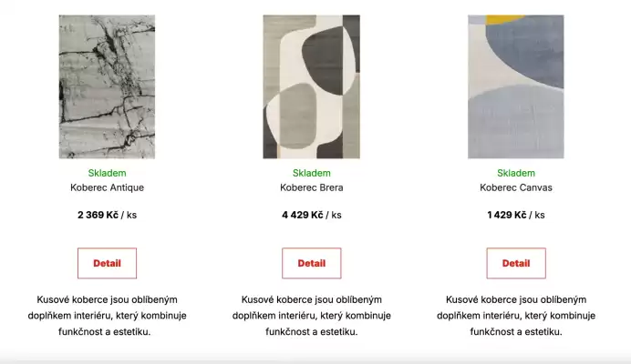 Koberce Trend (platné do 3-08)