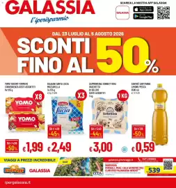 Volantino Galassia Pagina 1
