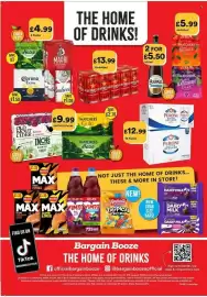 Bargain Booze leaflet Page 1