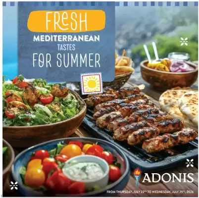 Marché Adonis flyer