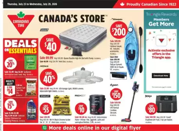 Canadian Tire flyer week 30 Page 1
