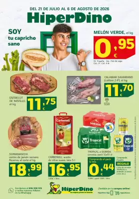 Folleto HiperDino (válido hasta el 6-08)