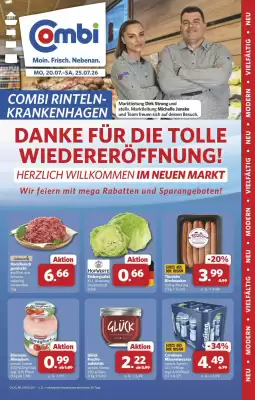 Combi Prospekt (gültig bis 25-07)