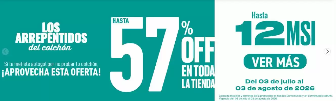 Dormimundo (válido hasta 3-08)