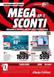 Volantino MediaWorld Pagina 1