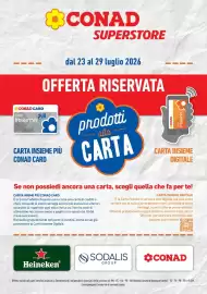 Volantino Conad Superstore | Prodotti alla carta Pagina 1