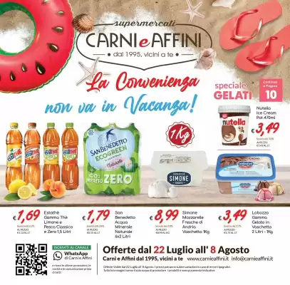 Volantino Carni e Affini Supermercati (valido fino al 8-08)