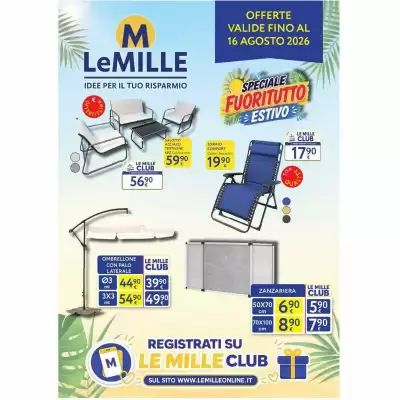 Le Mille (valido fino al 16-08)
