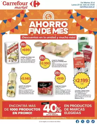 Folleto Carrefour Market (válido hasta 27-07)