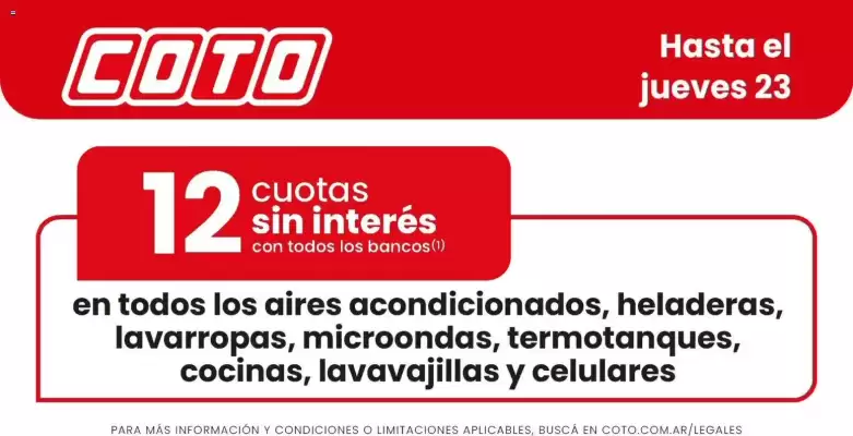 Catálogo Coto (válido hasta 23-07)