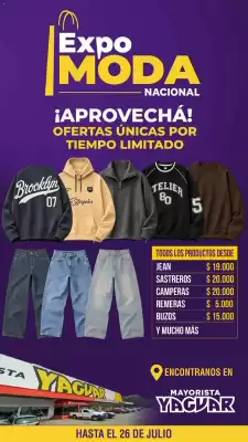 Yaguar (válido hasta 26-07)
