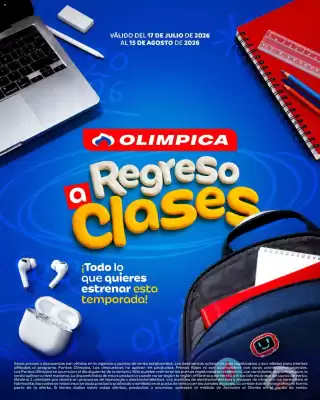 Olímpica (válido hasta 15-08)