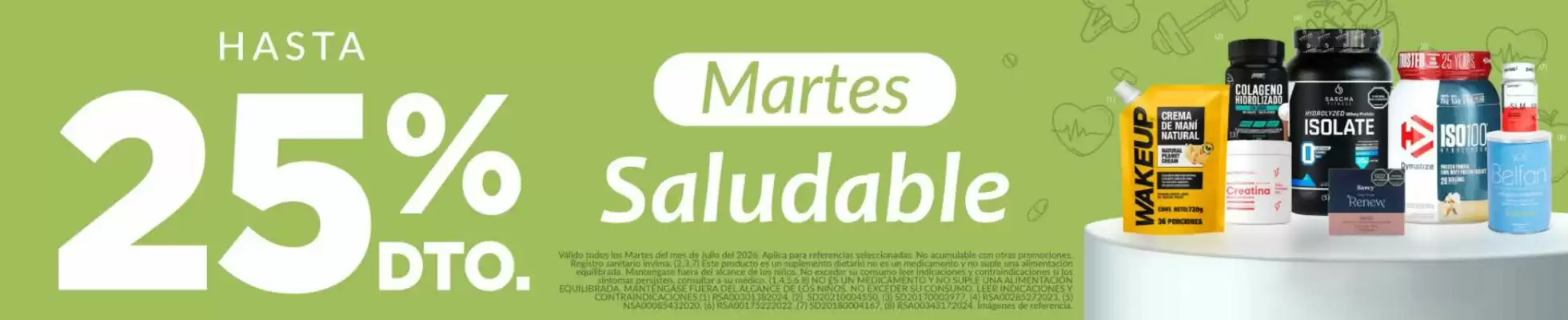 Farmacias Pasteur (válido hasta 31-07)