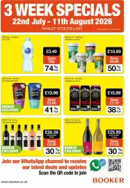 Booker Wholesale brochure Page 1