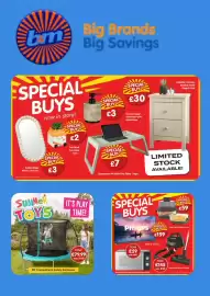 B&M Stores leaflet Page 1