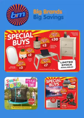 B&M Stores (valid until 18-08)