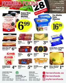 Ferraro Foods flyer Page 1