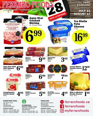 Ferraro Foods flyer (valid until 17-08)