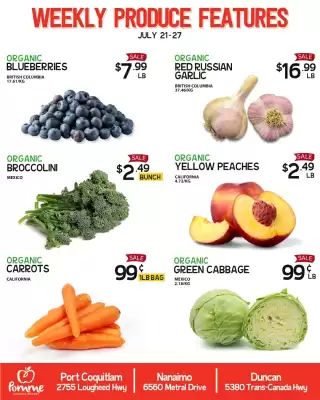 Pomme Natural Market flyer (valid until 27-07)