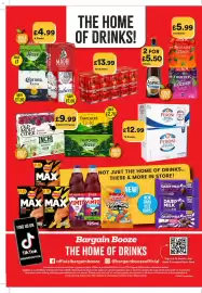 Bargain Booze leaflet Page 1