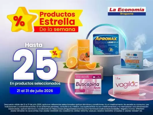 Droguería la Economía (válido hasta 31-07)
