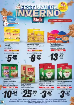 Stok Center (válido até 26-07)