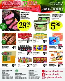 Ferraro Foods flyer Page 1
