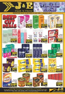 J&E Cash and Carry catalogue