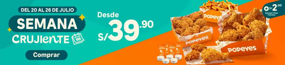 Catálogo Popeyes semana 30 Página 1