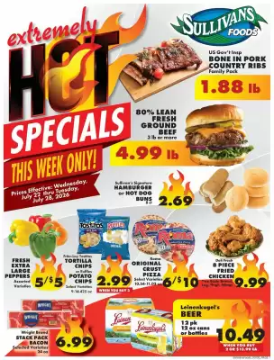 Sullivan's Foods (valid until 28-07)