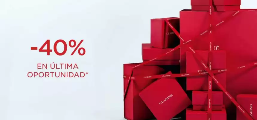 Clarins (válido hasta el 1-09)
