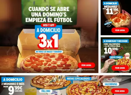 Domino's Pizza (válido hasta el 29-07)