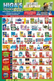 Folheto Higa's Supermercado semana 30 Página 1
