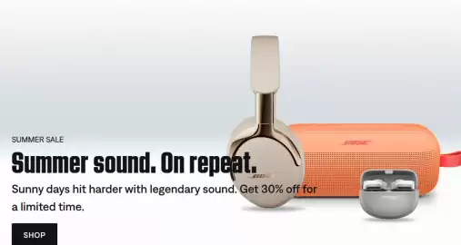 Bose flyer week 30 Page 1
