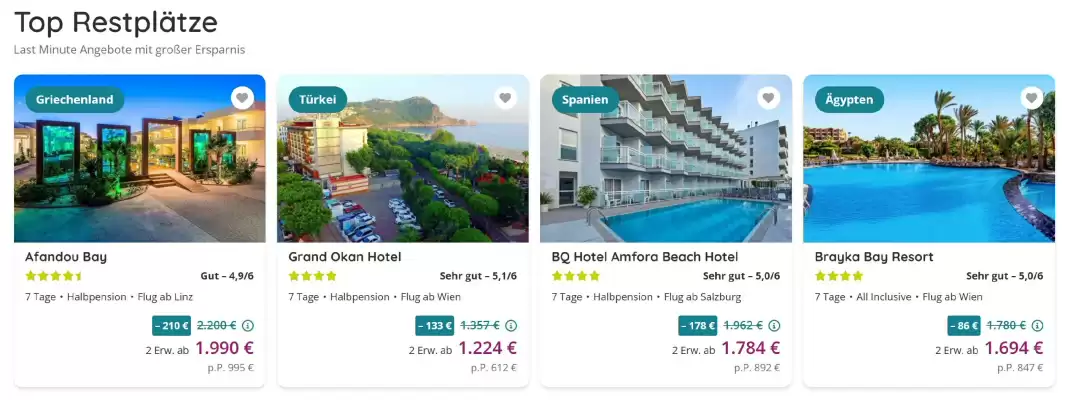 Restplatzbörse (gültig bis 31-07)