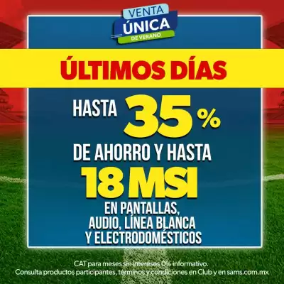 Sam's Club (válido hasta 22-07)