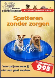 Huisdier Voordeelshop folder Pagina 1