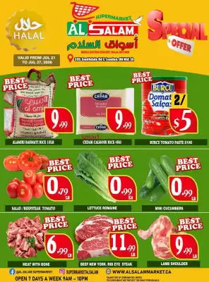 Al-Salam (valid until 28-07)