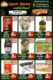 Ugarit Market flyer week 30 Page 1