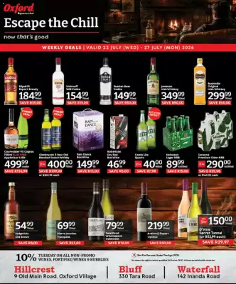 Oxford Freshmarket catalogue