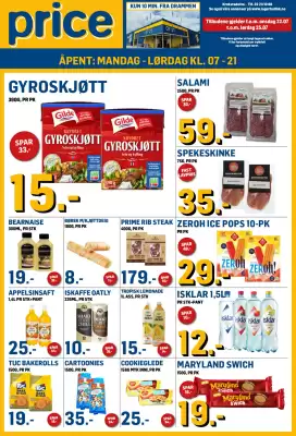 Price Lagerbutikk (gyldig til 25-07)
