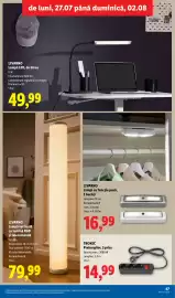 Catalog Lidl săptămâna 31 Pagină 47