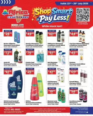 Africa Cash and Carry (valid until 28-07)